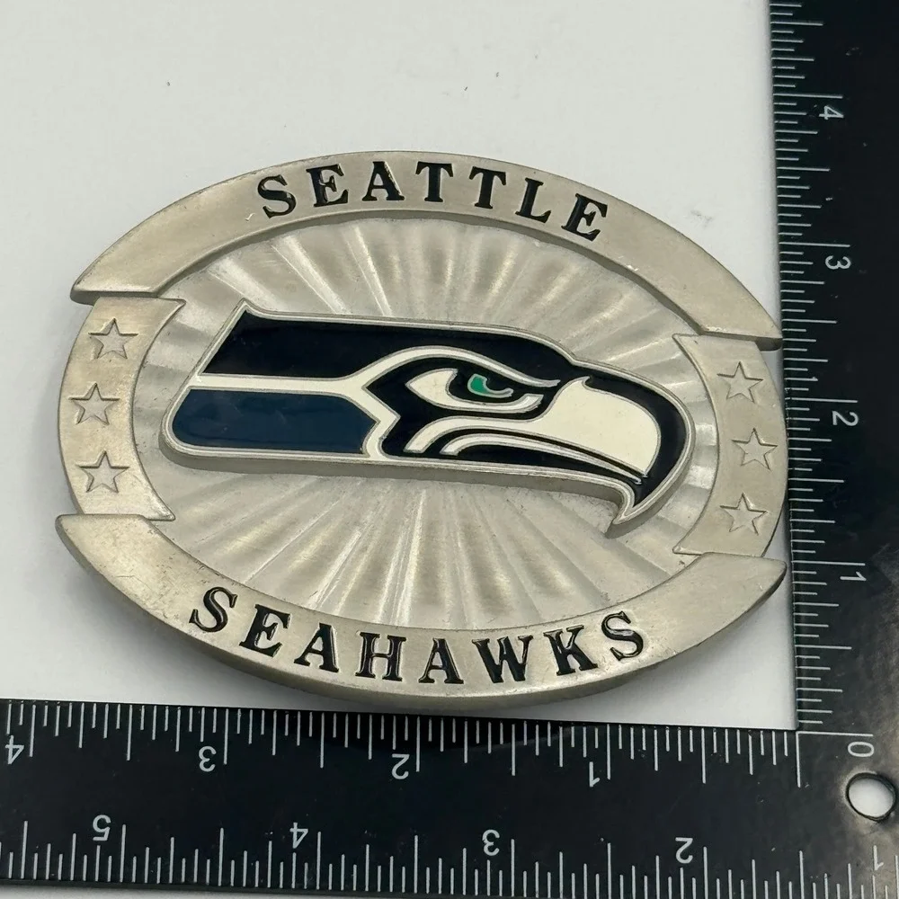 Siskiyou Sports Seattle Seahawks NFL‎ Belt Buckle Vintage 2005 OFB 155